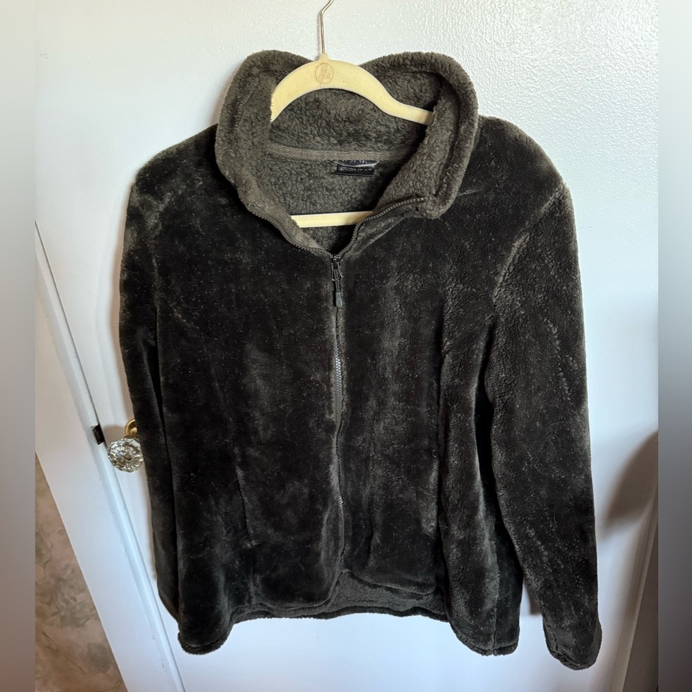 32 Heat Women's Teddy Jacket - Deep Loden Green